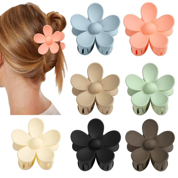 Immagine di Flower-Shaped Hair Clips Set 1